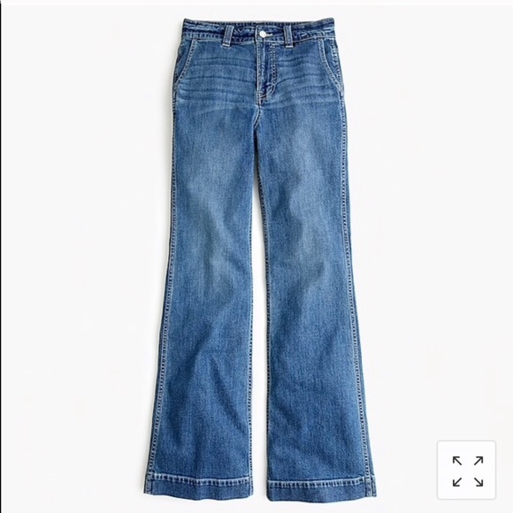J. Crew Denim - J. Crew wide leg denim